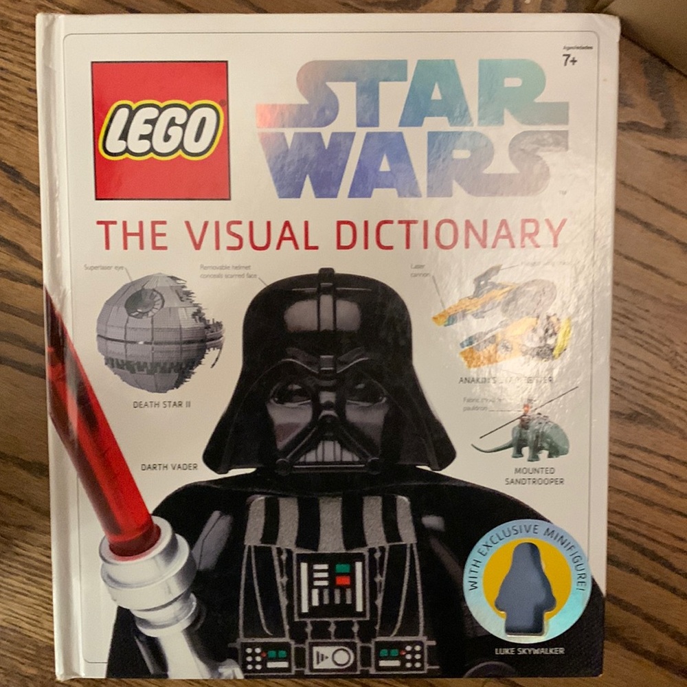 Lego Star Wars the Visual Dictionary hardcover book